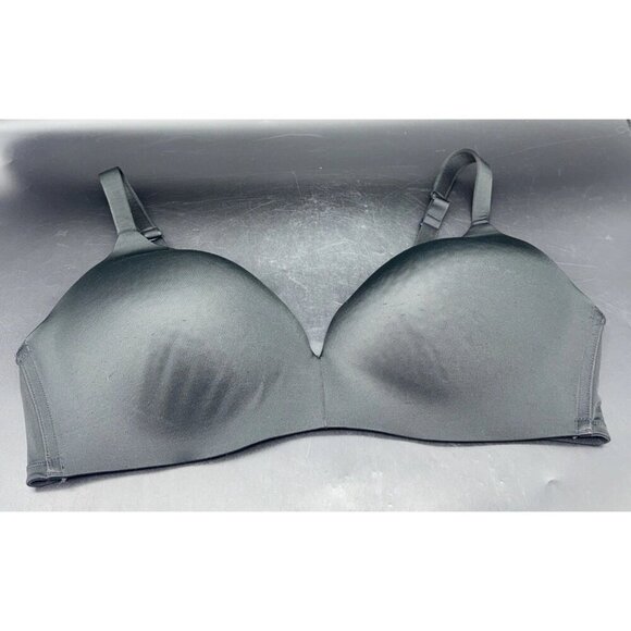 Cacique Other - Cacique Lane Bryant Women’s Black Simply Wire Free Plunge Bra Sz 44DD